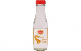 Del Monte Brewed Vinegar   Glass Bottle  180 grams